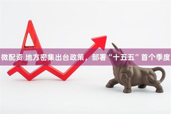 微配资 地方密集出台政策，部署“十五五”首个季度