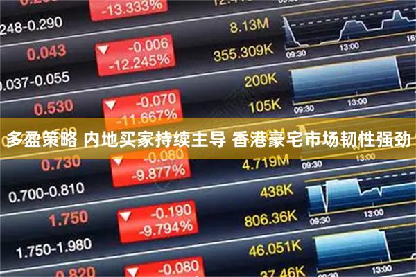 多盈策略 内地买家持续主导 香港豪宅市场韧性强劲